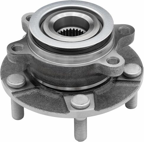 Front Wheel Bearing Hubs Assembly Compatible with 2008-2013 Nissan Rogue, 2014-2015 Rogue Select, 2007-2012 Sentra, 5 Lugs w/ABS, Replaces 513298, 1PCS in Saudi Arabia