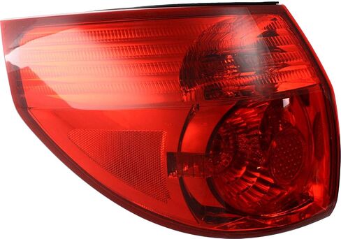 Garage-Pro Tail Light Compatible with Toyota Sienna 2006-2010 Halogen With bulb(s) Driver Side, Outer TO2804102 in Saudi Arabia