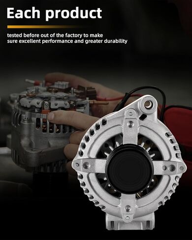 OCPTY Alternators Alternator 11570 2011-2014 for Chrysler for 200,2011-2016 for Chrysler for Town & Country,2011-2014 for Dodge for Avenger,2011-2016 for Dodge for Grand Caravan in Saudi Arabia