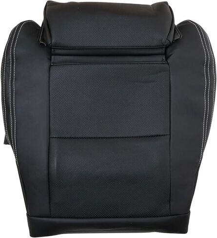 SecosAutoparts Black Front Driver Side Bottom Replacement Leather Seat Cover Compatible with Mercedes Benz GLA250 GLA 250 2016 2017 2018 2019 2020 in Kuwait