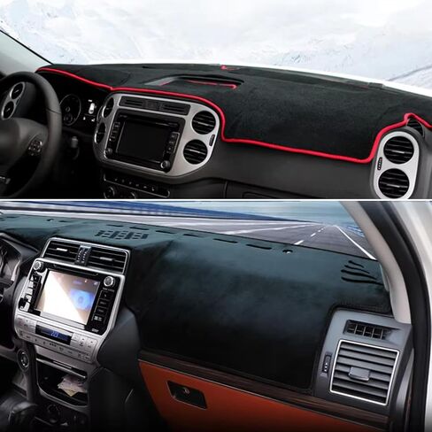 Fit for GMC Terrain 2017-2025 LHD RHD, Dash Cover, Black Non-Slip Dashboard Cover Pad Carpet Protector, Easy to use in Saudi Arabia