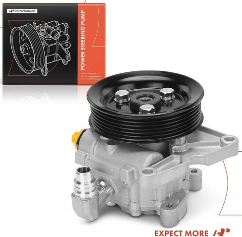 A-Premium Power Steering Pump, with 6-Groove Pulley, Compatible with Mercedes-Benz W163 Series ML350 2003-2005, ML500 2004-2005 in Saudi Arabia