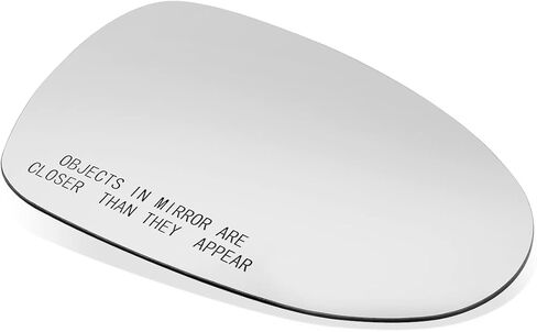 Auto Dynasty Factory Style Convex Side View Mirror Glass Lens Compatible with Nissan 200SX Altima Sentra 1995-2001, Passenger Right Side, Silver Reflective in Saudi Arabia