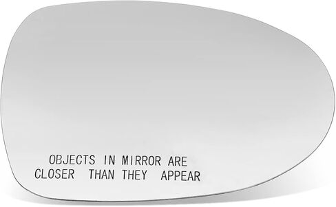 Auto Dynasty Factory Style Convex Side View Mirror Glass Lens Compatible with Nissan 200SX Altima Sentra 1995-2001, Passenger Right Side, Silver Reflective in Saudi Arabia