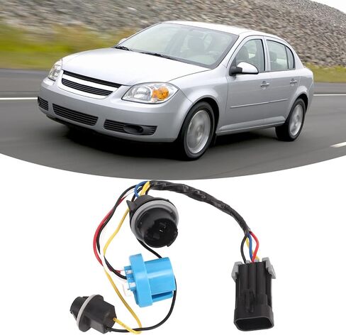 Headlight Wire Harness Socket Replacement for Chevy Cobalt 2005‑2008, Headlight Wiring Harness Flexible Front Lamp Socket Wire, OEM Number 645 205, 22740620 in Saudi Arabia