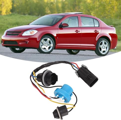 Headlight Wire Harness Socket Replacement for Chevy Cobalt 2005‑2008, Headlight Wiring Harness Flexible Front Lamp Socket Wire, OEM Number 645 205, 22740620 in Saudi Arabia
