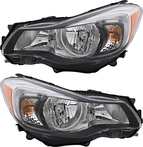 For Subaru Impreza 2012-2013/XV Crosstrek 2013-2014 Headlights Lamps Set Halogen Driver and Passenger Side in Saudi Arabia