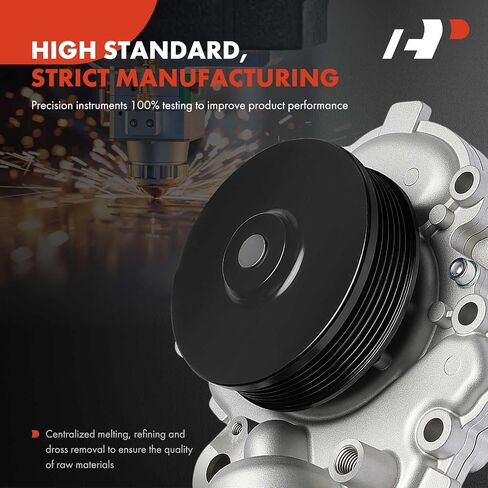 A-Premium Engine Water Pump with O-Ring Compatible with Ram 1500 2020-2022 & Jeep JL Series Wrangler 2020-2022, JT Series Gladiator 2021-2022, 3.0L in Saudi Arabia