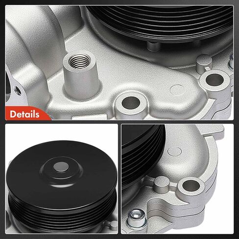 A-Premium Engine Water Pump with O-Ring Compatible with Ram 1500 2020-2022 & Jeep JL Series Wrangler 2020-2022, JT Series Gladiator 2021-2022, 3.0L in Saudi Arabia
