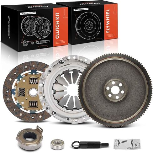 A-Premium Transmission Clutch Kit with Flywheel Compatible with Suzuki Samurai 1985-1995, Sidekick 1989, SJ413 1985, 1.3L, Replace# 1262083000 in Saudi Arabia