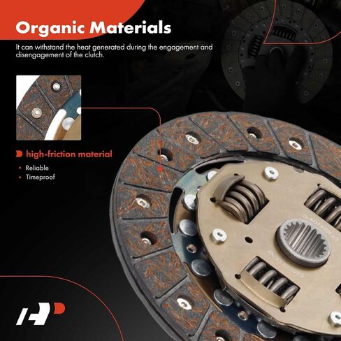A-Premium Transmission Clutch Kit with Flywheel Compatible with Suzuki Samurai 1985-1995, Sidekick 1989, SJ413 1985, 1.3L, Replace# 1262083000 in Saudi Arabia