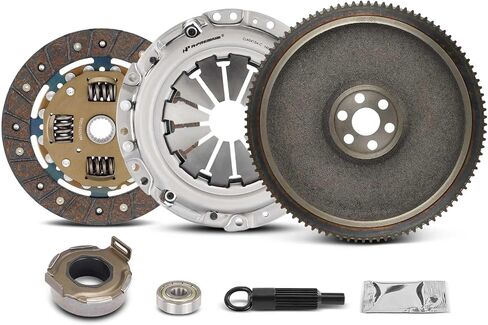 A-Premium Transmission Clutch Kit with Flywheel Compatible with Suzuki Samurai 1985-1995, Sidekick 1989, SJ413 1985, 1.3L, Replace# 1262083000 in Saudi Arabia
