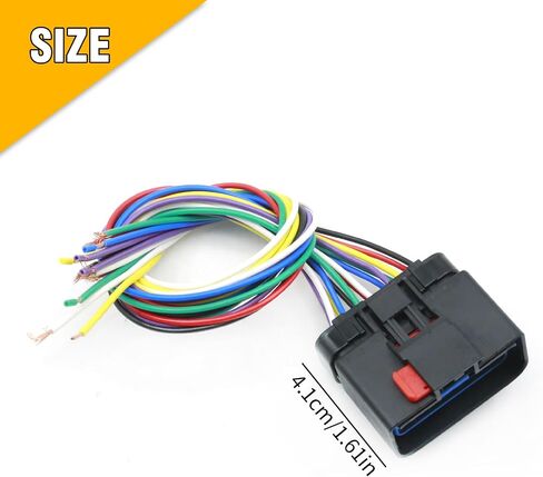 2 Set 501396 Door Harness Connector Wiring Pigtail Kit, Replacement for Jeep Liberty 2002-2011 Wrangler 1999-2006 Commander 2007-2010 Grand Cherokee 1997-2004 in Saudi Arabia