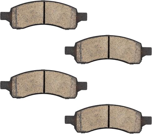 MOSTPLUS Front Vented Disc Brake Rotors+Ceramic Brake Pad Compatible for 2007-2016 GMC Acadia / 2008-2017 BUICK ENCLAVE / 2009-2017 Chevy Traverse Brake Rotors Pads Kit (12.8") in Saudi Arabia