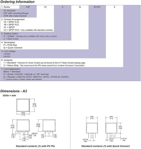 (2 قطعة) A3M1ASQ12VDC2D مرحل السيارات SPST 80A 12V in Kuwait