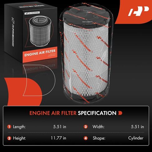 A-Premium 2-PC Engine Air Filter - Compatible with Polaris RZR XP 1000, RZR XP 4 1000, RZR XP 4 Turbo, RZR XP 4 Turbo S, RZR XP Turbo EPS, RZR XP Turbo S, 2014-2024, Replace# 1241084, 2882234, 1240822 in Saudi Arabia
