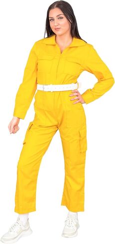 Ninja Super Hero Turtle Tv Channel Reporter Yellow Halloween Costume Cosplay in Saudi Arabia