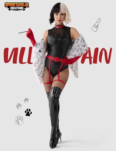 Spooktacular Creations Halloween Villain Costumes for Women, Villain Halloween Costumes for Women Adult 2025 in Saudi Arabia
