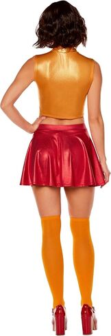 Spirit Halloween Scooby-Doo Adult Sassy Velma Costume | Officially licensed | Velma Outfit in Kuwait