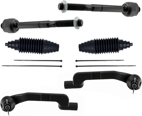 Front Inner & Outer Tie Rods & Boots Replacement Parts For Chrysler 300 2015 2023 All Wheel Drive in Saudi Arabia