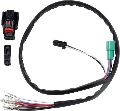 25" 2014-2015 Touring Throttle by Wire and Heated Grip Wires Extension Harness (TBW) for Harley 2014-2015 Street Glide Road Glide Electra Glide Road King Ape Hanger Handlebars in Saudi Arabia