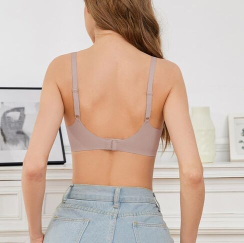 2 قطعة حمالة صدر نسائية بدون خياطة بدون سلك مريح حمالات صدر رافعة للصدر زبداني ناعم لاسلكي Bralette تغطية كاملة للنساء in Saudi Arabia