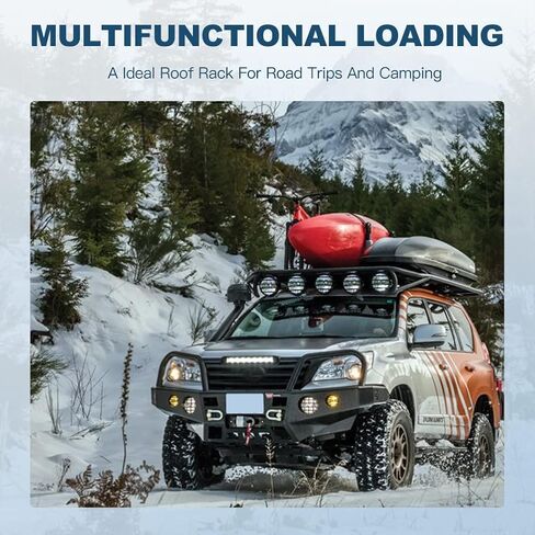 ECCPP Roof Rack Crossbars Compatible for Land Rover LR3 2005-2009, LR4 2010-2016, Max Load 165LBS, Aluminum, Kayak Rack Accessories in Saudi Arabia