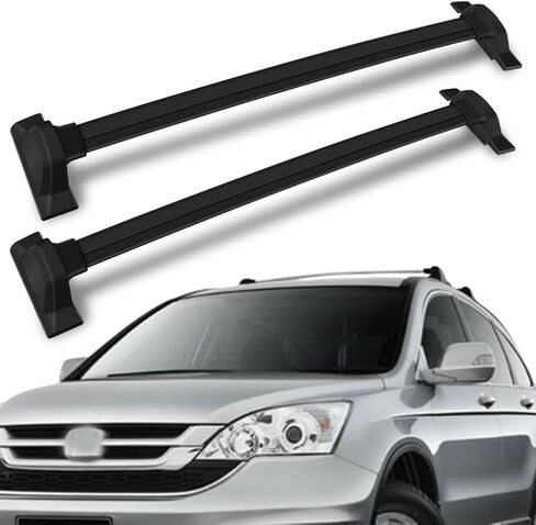 قضبان عرضية لحامل السقف ECCPP متوافقة مع Honda CR-V 2007-2011 رفوف البضائع على السطح وزورق الكاياك - أقصى تحميل 125 رطل من ملحقات رف الكاياك in Saudi Arabia