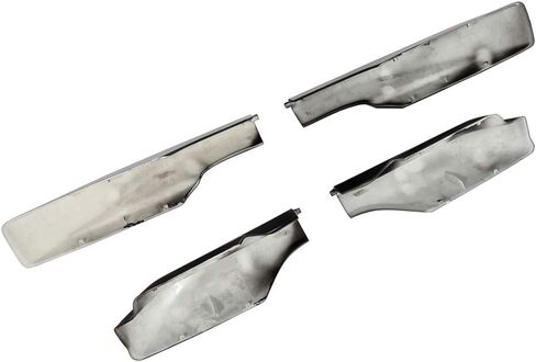 Roof Rack Top Rail End Covers fit for Toyota for RAV4 2006 2007 2008 2009 2010 2011 2012 Black Aluminum Rooftop Cargo Carrier-4PCS in Saudi Arabia