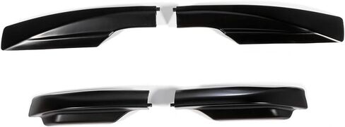 Roof Rack Top Rail End Covers fit for Toyota for RAV4 2006 2007 2008 2009 2010 2011 2012 Black Aluminum Rooftop Cargo Carrier-4PCS in Saudi Arabia