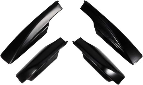 Roof Rack Top Rail End Covers fit for Toyota for RAV4 2006 2007 2008 2009 2010 2011 2012 Black Aluminum Rooftop Cargo Carrier-4PCS in Saudi Arabia