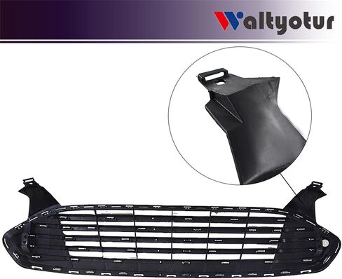 waltyotur Upper & Lower Horizontal Front Hood Bumper Grill Grille ABS Kit Replacement for Fusion/Mondeo 2013 2014 2015 2016 DS7Z8200BA FO1200553 in Saudi Arabia