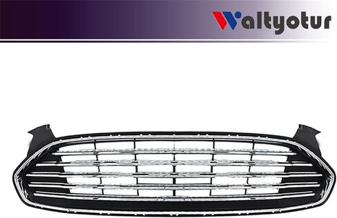 waltyotur Upper & Lower Horizontal Front Hood Bumper Grill Grille ABS Kit Replacement for Fusion/Mondeo 2013 2014 2015 2016 DS7Z8200BA FO1200553 in Saudi Arabia