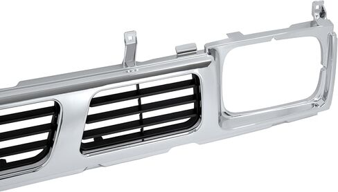 Grill Compatible with 94 Nissan D21 XE & 93-94 Nissan D21 Base SE & 95-97 Nissan Pickup Base SE XE Matte Black Grille Replacement for 6231055G00 NI1200115 in Kuwait