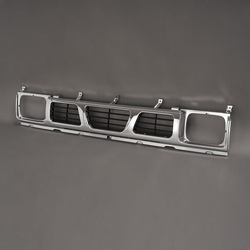 Grill Compatible with 94 Nissan D21 XE & 93-94 Nissan D21 Base SE & 95-97 Nissan Pickup Base SE XE Matte Black Grille Replacement for 6231055G00 NI1200115 in Kuwait