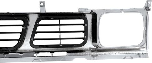 Grill Compatible with 94 Nissan D21 XE & 93-94 Nissan D21 Base SE & 95-97 Nissan Pickup Base SE XE Matte Black Grille Replacement for 6231055G00 NI1200115 in Kuwait