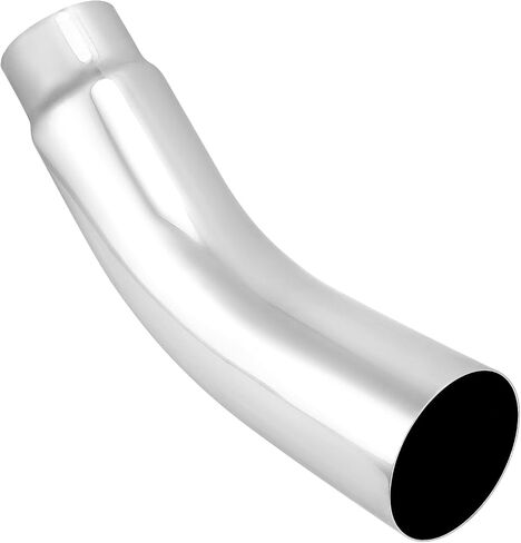 QWORK 5" Inlet to 6" Outlet Diesel Exhaust Elbow Tip, 23" Overall Length, 45-Degree, for Cars, Pickups, and Trucks in Saudi Arabia