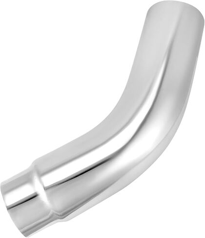 QWORK 5" Inlet to 6" Outlet Diesel Exhaust Elbow Tip, 23" Overall Length, 45-Degree, for Cars, Pickups, and Trucks in Saudi Arabia