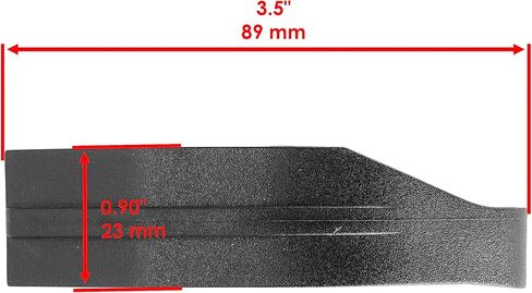 Caltric Swingarm Chain Buffer Guide Guard Seal Slider Compatible with Yamaha YFZ450R SE 2009-2023 in Saudi Arabia