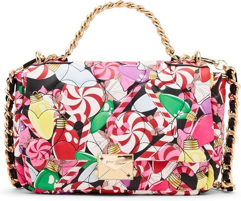 Betsey Johnson Holiday Blow Out Flap Bag in Saudi Arabia