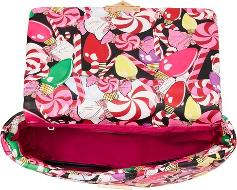 Betsey Johnson Holiday Blow Out Flap Bag in Saudi Arabia