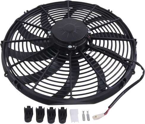 New Electric Puller Fan 30100400 Compatible with Spal VA18-AP10/C-41A 16" 12V in Saudi Arabia