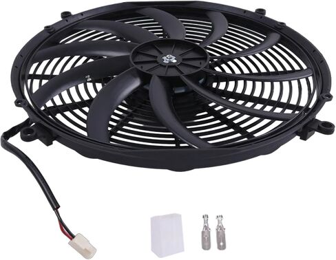 New Electric Puller Fan 30100400 Compatible with Spal VA18-AP10/C-41A 16" 12V in Saudi Arabia