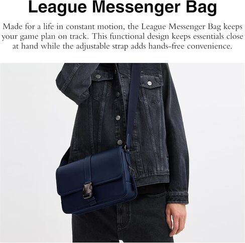 Coach League Messenger Bag, Black in Saudi Arabia