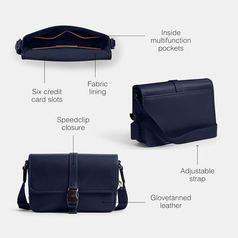 Coach League Messenger Bag, Black in Saudi Arabia