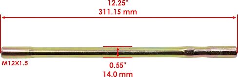 Caltric Tie Rod Set Compatible with Yamaha Yfz450 Se 2006-2008 / Yfz450 Bill Ballance Edition 2007 in Saudi Arabia