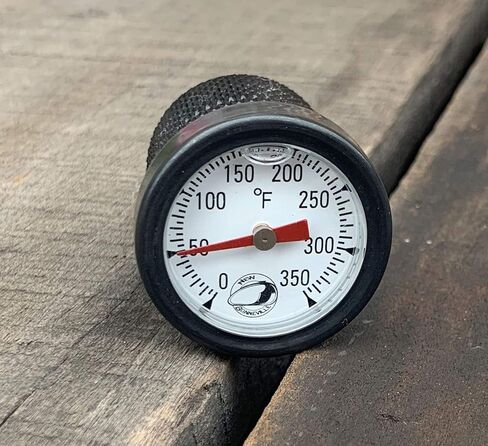 HiAnifri Grehge e Oil Temperature Gauge Triumph Motorcycles Black Fahrenheit Garden Sculpture Outdoor Decoration in Saudi Arabia