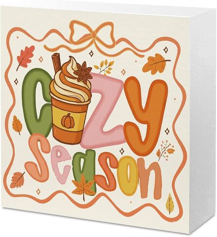 Fall Football Pumpkin Decor Fall Room Table Decor Sign Decorations for Room Bedroom Living Room Bathroom Kitchen Desk Thanksgiving Decorations in Kuwait
