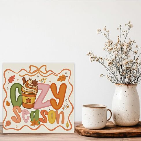 Fall Football Pumpkin Decor Fall Room Table Decor Sign Decorations for Room Bedroom Living Room Bathroom Kitchen Desk Thanksgiving Decorations in Kuwait