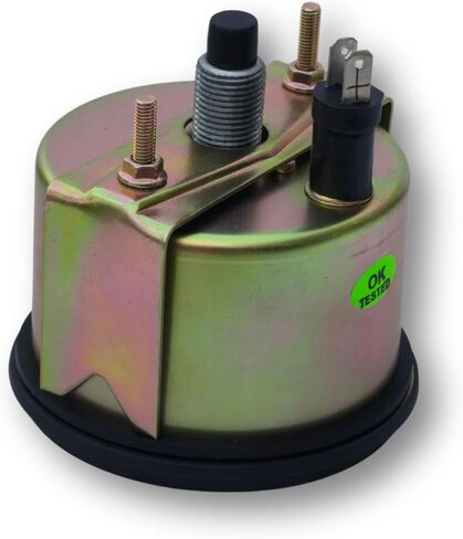 عداد السرعة/عداد سرعة الدوران CJ GPW، 0-60 ميل في الساعة | يناسب 1946-1964 Willys MB Jeeps Ford CJ2A CJ3A CJ3B 17206.01 | مرجع OE: 640131|(وجه قرص أسود، إطار أسود) in Kuwait